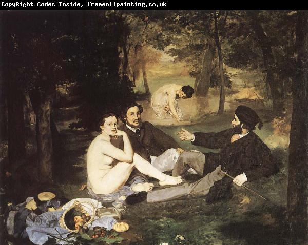 Edouard Manet Dejeuner sur I-herbe